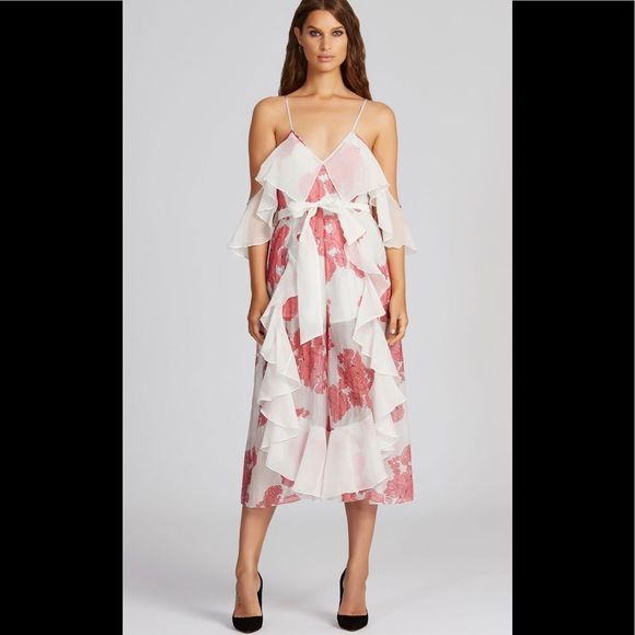 Alice McCall cosmic love Floral romper jumpsuit medium - Picture 1 of 6